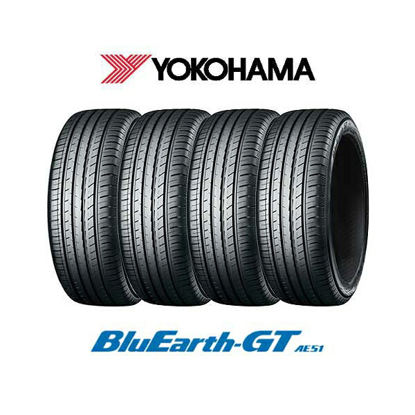 4本セット YOKOHAMA ヨコハマ BlueEarth ブルーアース GT AE51 245/45R19 98W タイヤ単品 YOKOHAMA メーカー直送