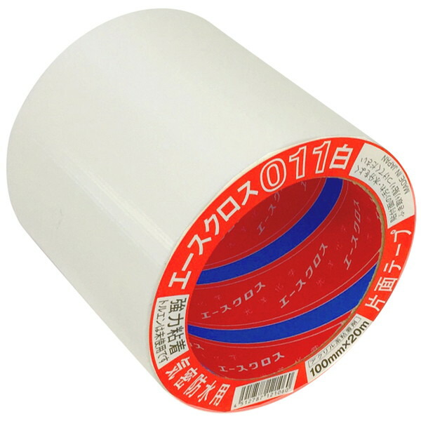 楽天市場】光洋化学 エースクロス011 ホワイト 片面 気密防水テープ