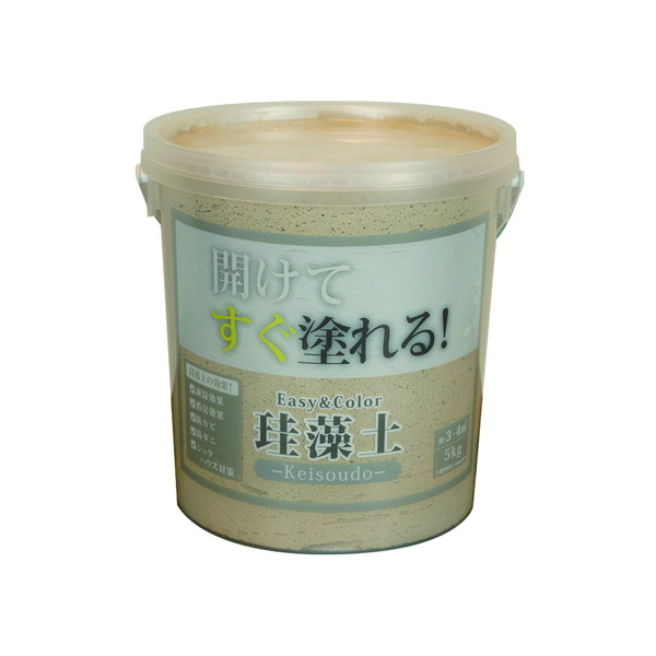 EASY&COLOR珪藻土5KG キャメル ワンウィル