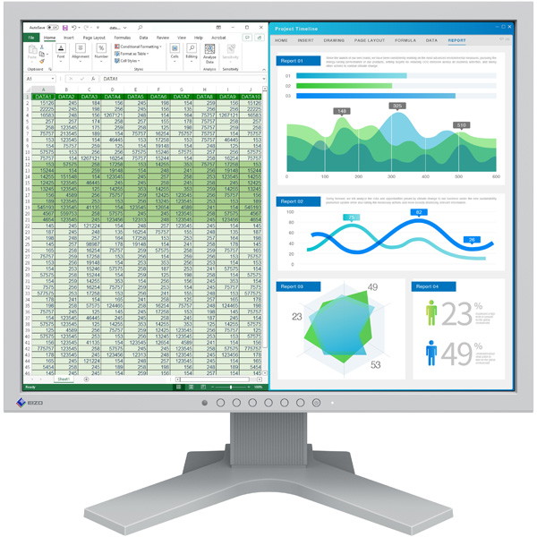 S2134-HGY EIZO [液晶ディスプレイ 21.3型/1600&times;1200/DVI、D-Sub、DisplayPort/セレーングレイ/スピーカー：なし]｜総合通販PREMOA 店