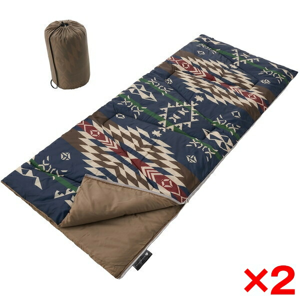 楽天市場】LOGOS/ロゴス 丸洗い寝袋ファミリー・10(ナバホ)封筒型