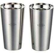 ME-7355 燕研磨ファクトリーステン二重構造タンブラー 2個組 320ml 和平フレイズ
