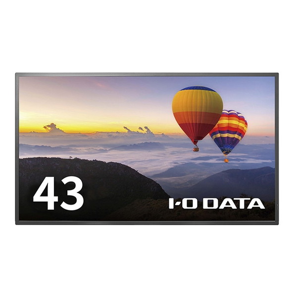 楽天市場】IODATA LCD-HU431DB ブラック [43型ワイド液晶