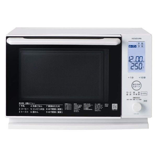 楽天市場】コイズミ KOR1604 ホワイト [オーブンレンジ (16L