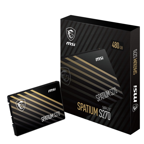MSI SPATIUM S270 SATA 2.5'' 480GB MSI [内蔵SSD SATA 2.5インチ]【KK9N0D18P】