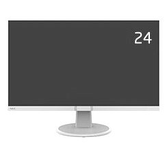 LCD-L242F 24型3辺狭額縁IPSワイド液晶ディスプレイ（白色）/1920&times;1080/ミニD-Sub15ピン、HDMI/ホワイト/5年保証 NEC｜総合通販PREMOA 店