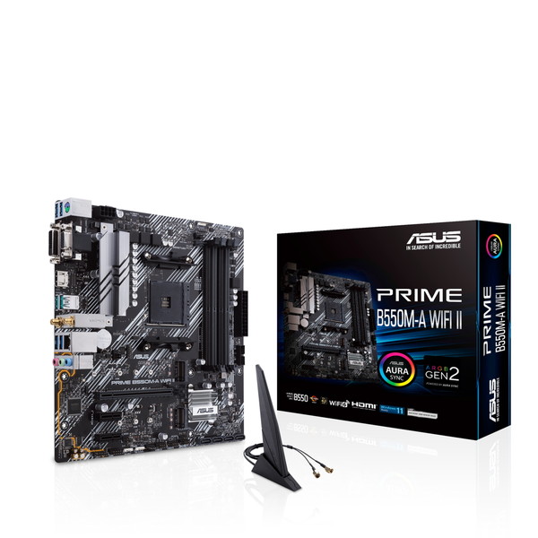 PRIME B550M-A WIFI II ASUS [マザーボード]【KK9N0D18P】