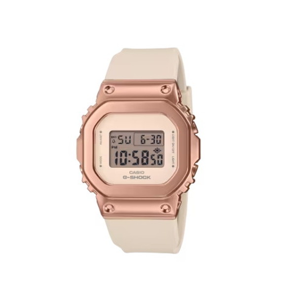 腕時計 時計 CASIO カシオ G-SHOCK レディース GM-S5600UPG-4JF Gショック GSHOCK ジーショック DIGITAL WOMEN クォーツ ピンクゴールド ピンクベージュ 誕生日 新生活 母の日 プレゼント ギフト GMS5600UPG4JF