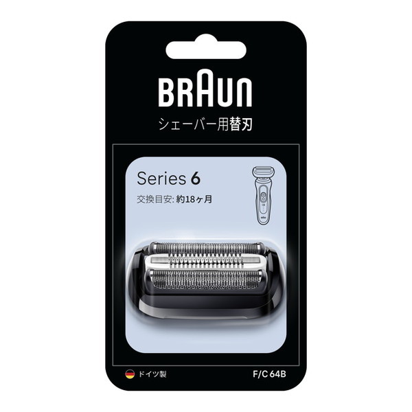 F/C64B BRAUN [シリーズ6専用替え刃 (網刃・内刃)]