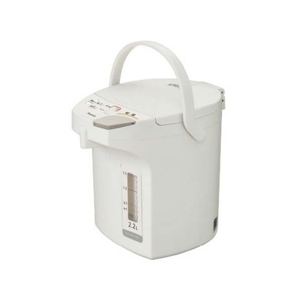 WMS-22 ピーコック ライトグレー 省エネタイプ [電動給湯式電気ポット (2.2L)] アウトレット エクプラ特割｜総合通販PREMOA 店