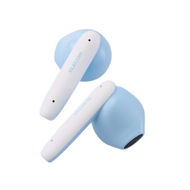 LBT-TWS17CSBU ELECOM マカロンブルー [完全ワイヤレスイヤホン(Bluetooth5.3対応)]