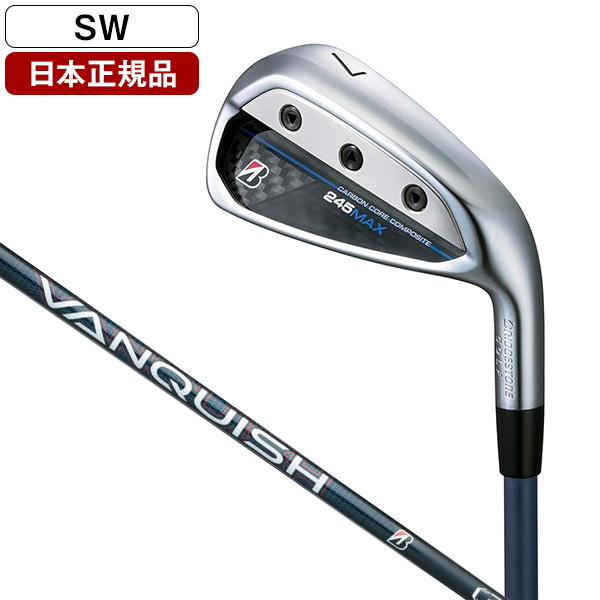 245MAX 単品アイアン 2024年モデル VANQUISH BSi for MAX カーボンシャフト SW S BRIDGESTONE 【日本正規品】