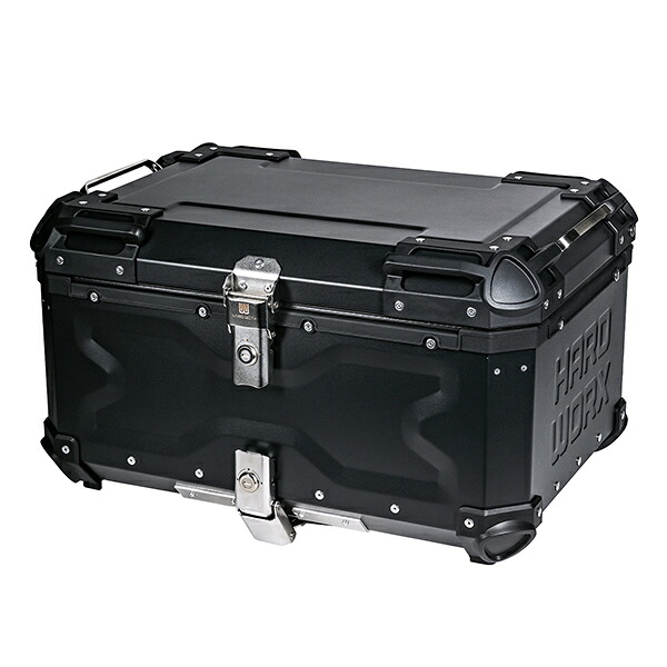 HXNE65 BK HARD WORX パニアトップケース BLACK 65L RIDEZ｜総合通販PREMOA 店