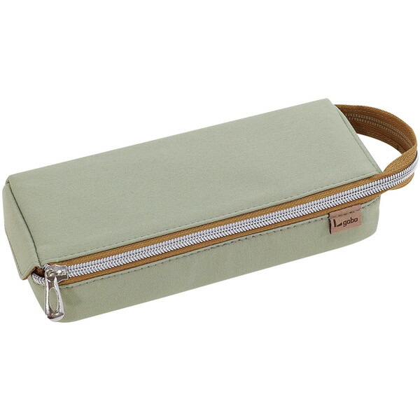 TSUCHIYA KABAN オリーブグリーン 筆箱 ペンケース 黄緑（筆箱）｜筆記