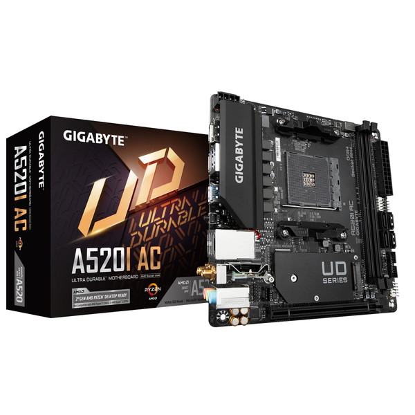 マザーボード gigabyte A520I AC Amazon.com: Gigabyte A520I AC (AMD Ryzen AM4/Mini-ITX/Direct 6