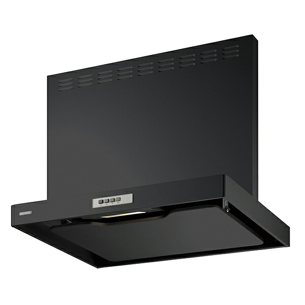富士工業 ADR-3A-7517L BK ブラック スタンダード [レンジフード 間口750mm 高さ700mm 左排気 前幕板付属・横幕板別売]｜総合通販PREMOA 店