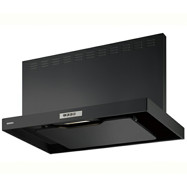 富士工業 ADR-3A-9016L BK ブラック スタンダード [レンジフード 間口900mm 高さ600mm 左排気 前幕板付属・横幕板別売]｜総合通販PREMOA 店