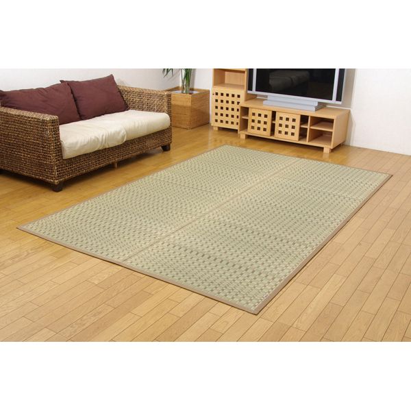 1080110020602 純国産 掛川織 い草カーペット 『奥丹後』 江戸間6畳 イケヒコ・コーポレーション メーカー直送｜総合通販PREMOA 店