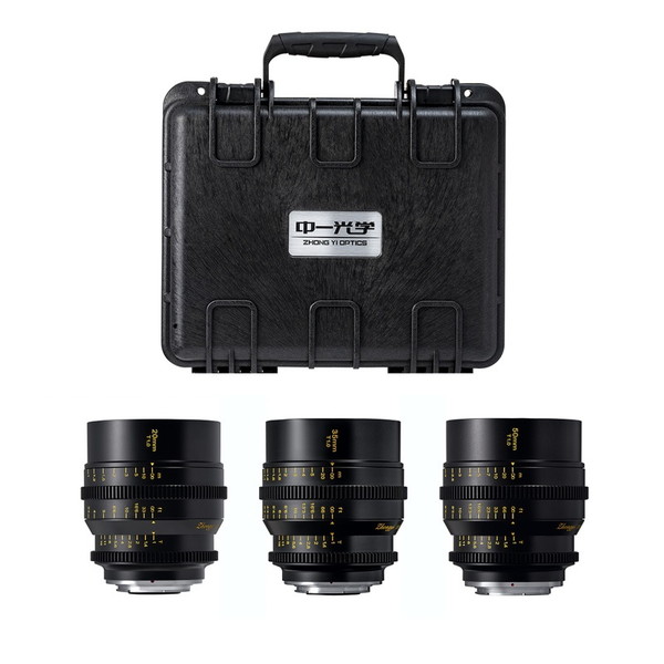 SPEEDMASTER T1.0 3SET RF 中一光学 [カメラ用交換 単焦点レンズ 3本セット (20mm T1.0 S35 + 35mm T1.0 S35 + 50mm T1.0 LF/キヤノンRFマウント)]