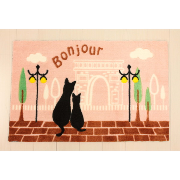 楽天市場】【ATSUKO MATANO】マタノアツコ 玄関マット シルエット猫