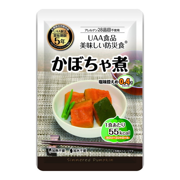 美味しい防災食 かぼちゃ煮 1ケース50袋入り アルファフーズ|総合通販PREMOA 店