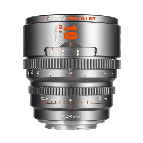 7A-HP10T21-X-T 七工匠 チタングレー HOPE Prime [単焦点レンズ (富士フイルムXマウント)]