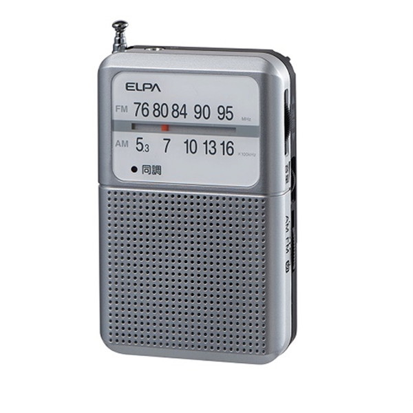 朝日電器 ER-P80F [AM/FM電池長持ちラジオ]