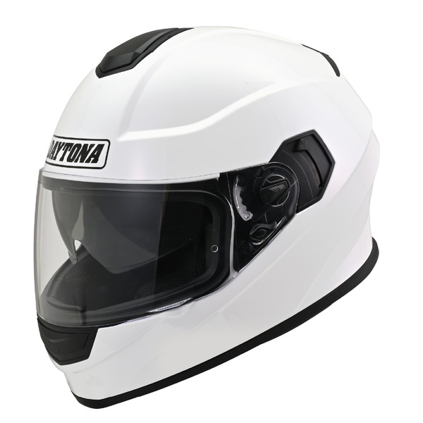 D46489 ヘルメット フルフェイス インナーバイザー装備 DN-002CP ホワイト Mサイズ(57-58cm) デイトナ｜総合通販PREMOA 店
