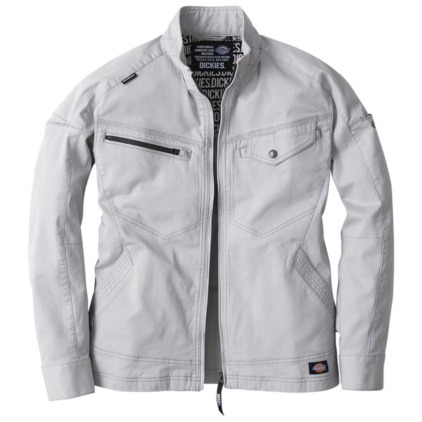 D2880 シルバー LL Dickies [ストレッチジャケット]