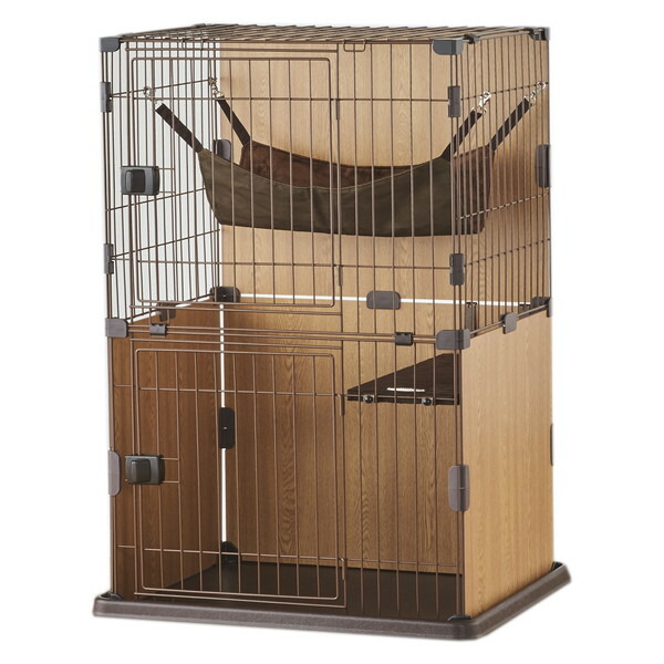 楽天市場】ボンビアルコン bonbi ケージ ウッドワンサークルキャット