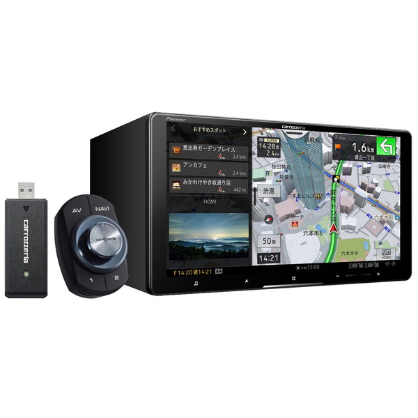 AVIC-CQ912IV-DC PIONEER carrozzeria(カロッツェリア) サーバーナビ [9V型カーナビ (HD/TV/DVD/CD/Bluetooth/USB/SD/チューナーAV一体型メモリーナビゲーション)]