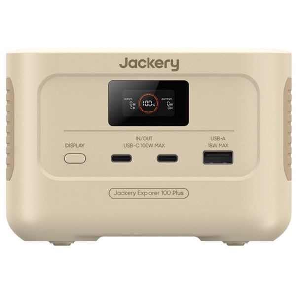 JE-100A-SJ Jackery サンドゴールド Explorer 100 Plus [ポータブル電源 99.2Wh 最大128W出力]