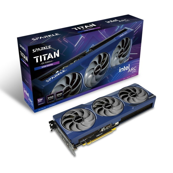 楽天市場】SPARKLE B580 TITAN OC 12GB ブルー [グラフィック