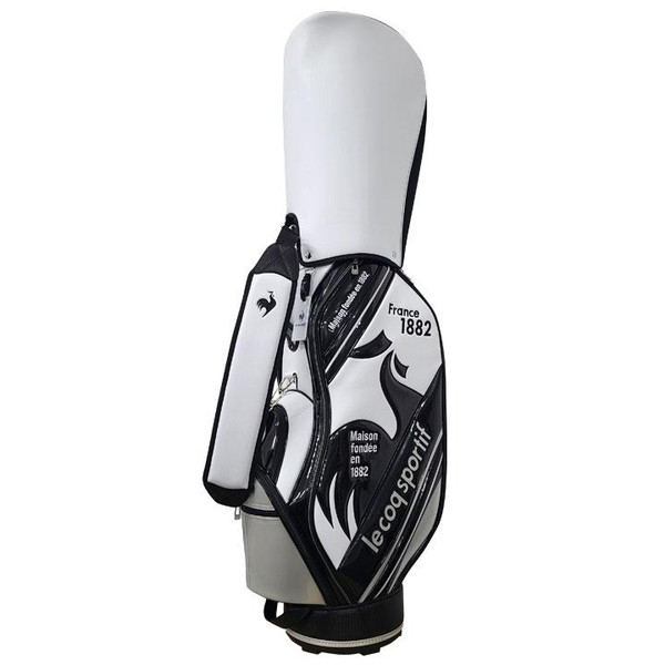 le coq sportif ルコック キャディバッグ ホワイト×シルバー LG5SCB10M-WHSL 楽天市場】le coq sportif ルコック キャディバッグ 2025年モデル