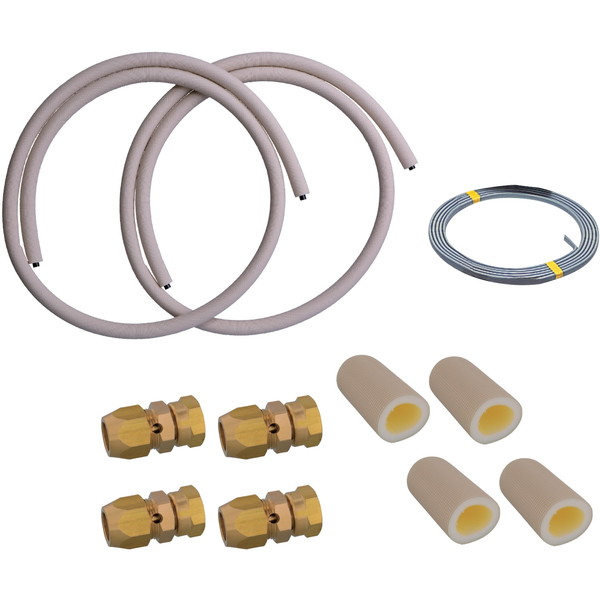 ECO-EL5T Best-Parts [エコキュート用配管部材 ヒートポンプ配管セットエコるーぷ 断熱材厚10mm (呼び径10A×5m)]