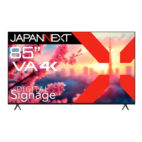 JN-V85U-M JAPANNEXT [85型サイネージディスプレイ]