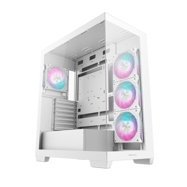 R-CG580-WHADA4-G-1 DEEPCOOL ホワイト [ミドルタワー型PCケース]【KK9N0D18P】｜総合通販PREMOA 店