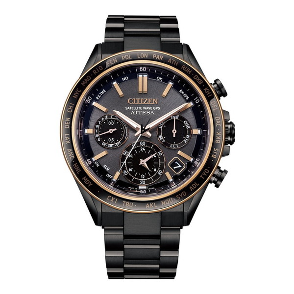 腕時計 時計 CITIZEN シチズン ATTESA アテッサ CC4074-61W ブラック 黒 エコ・ドライブ電波時計 メンズ ウォッチ 誕生日 新生活 父の日 クリスマス プレゼント ギフト CC407461W｜総合通販PREMOA 店