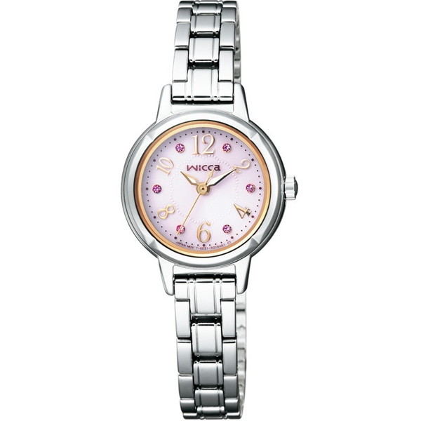 腕時計 時計 CITIZEN シチズン wicca ウィッカ KH9-914-93 ソーラーテック腕時計 レディース ウォッチ 誕生日 新生活 母の日 クリスマス プレゼント ギフト KH991493｜総合通販PREMOA 店