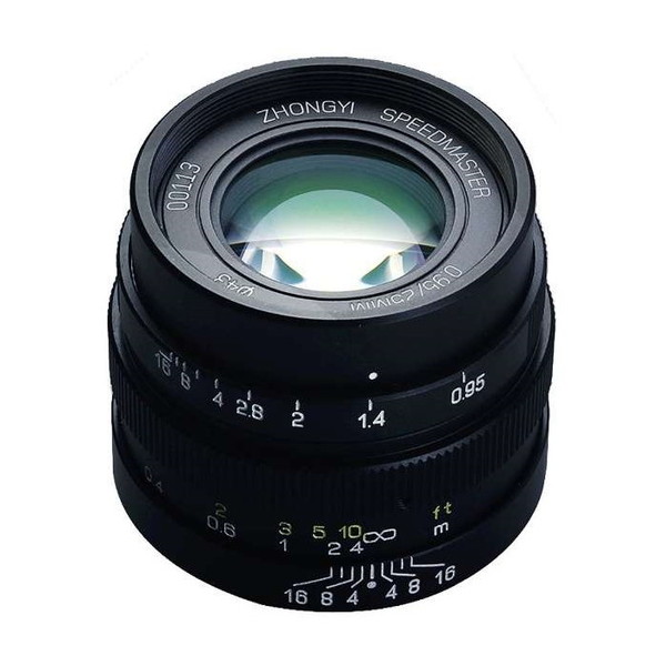 中一光学 SPEEDMASTER 0.95/25mm (MFT) BK ブラック [単焦点レンズ(マイクロフォーサーズ)]｜総合通販PREMOA 店