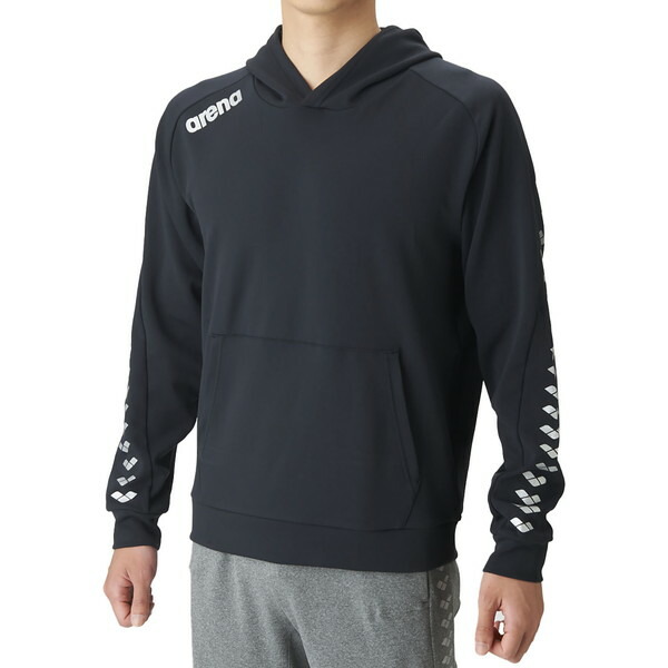 アリーナ 水泳 スウェットパーカー ARN1330 BLK L ARENA