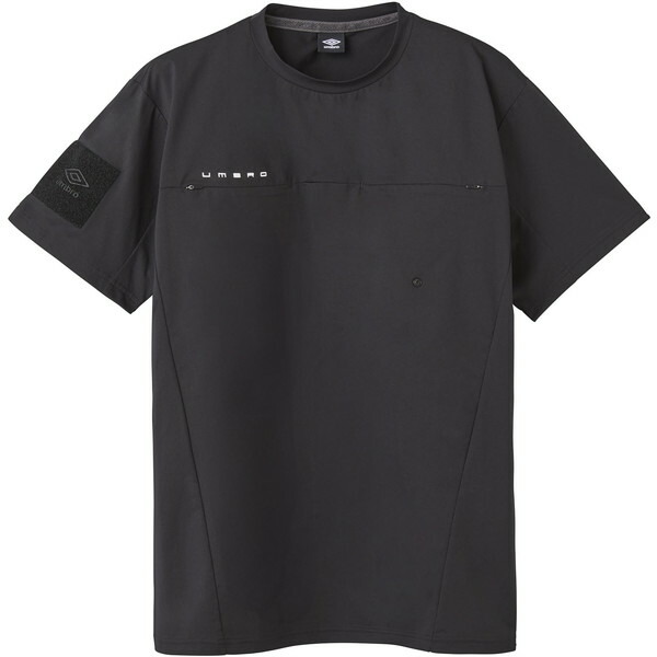 アンブロ サッカー 審判ウェア UMBRO COACHERS レフェリカルトップ ブラック M-L UF5SHS66M BK00 4548952871775.jpg