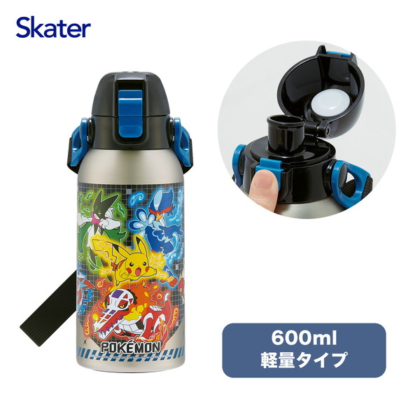 【台湾限定】ポケモン480mL水筒OUTDOOR イーブイ ブラウン Outdoor Products × ポケモン 軽量 ステンレスボトル 480ml