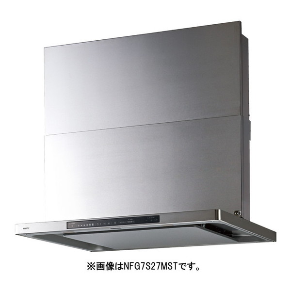 NFG6S27MST NORITZ ステンレス Curara touch(クララ タッチ) [レンジフード (スリム型ノンフィルター・シロッコファン・幅60cm・コンロ連動)]｜総合通販PREMOA 店