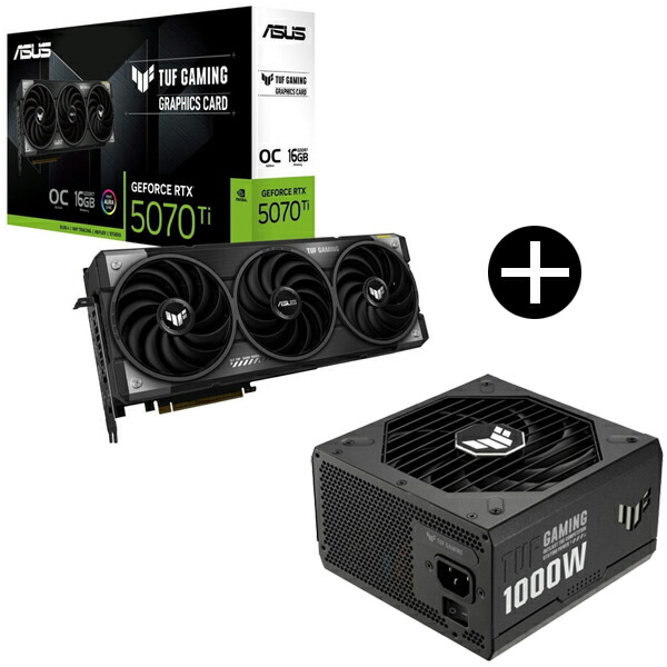ASUS TUFGAMING GEFORCE RTX5070 グラフィックボード ASUS TUF Gaming GeForce RTX™ 5070 12GB GDDR7 OC Edition