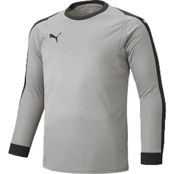 プーマ サッカーウエア LIGA GK シャツ パッドツキ シルバー×ブラック M 729965 05 PUMA
