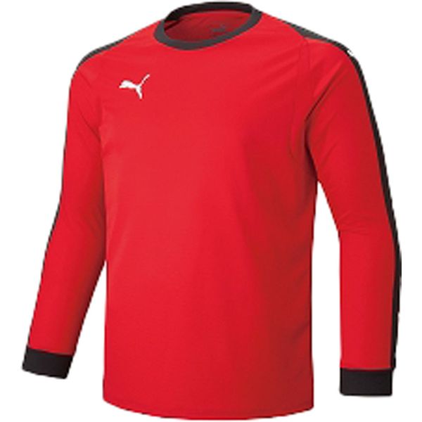 プーマ サッカーウエア LIGA ジュニア GK シャツ パッドツキ プーマ レッド×プーマ ホワイト 130 729966 01 PUMA