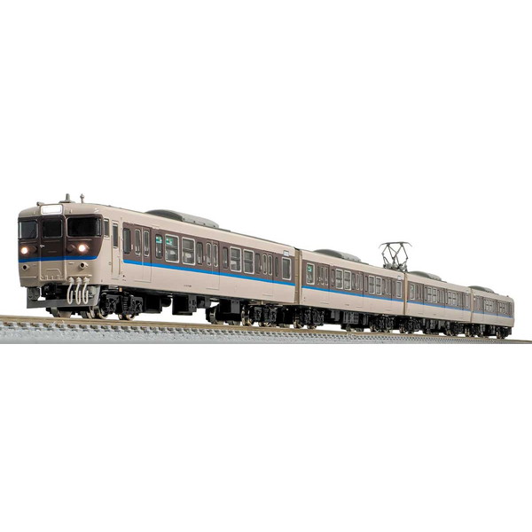 31953 JR113系7000番台(40N体質改善車・ホシF1編成・灰色スカート) 増結4両編成セット(動力無し) グリーンマックス