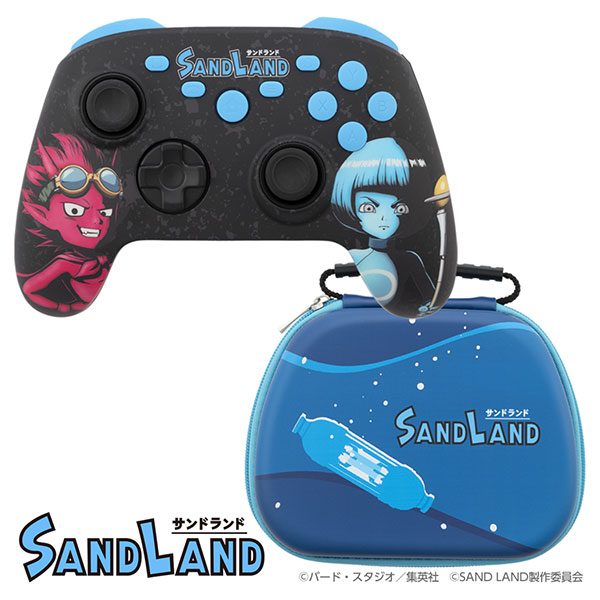 SANDLAND ゲーミングコントローラーセット ベルゼブブ&ムニエル T2-SLGCWL-BM TYPE II