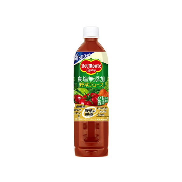 デルモンテ 食塩無添加 野菜ジュース 800mlx15 メーカー直送 プレゼント ギフト